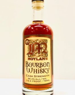 Gold for Moylan's Cask Strength Bourbon Whisky